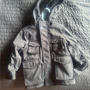 Urban Republic Kids Tan Hooded Jacket